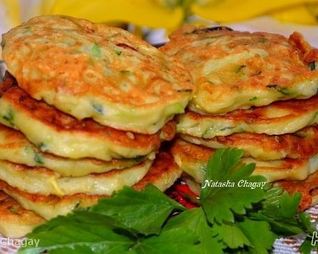 Кабачковые оладушки
