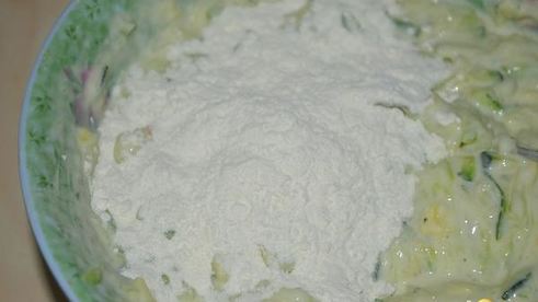 кабачковые оладушки