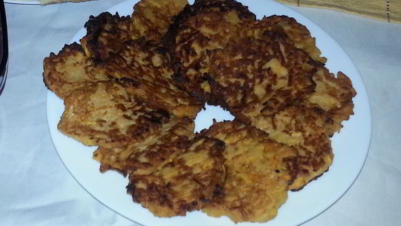 Рецепт Морковна-яблочных оладьи