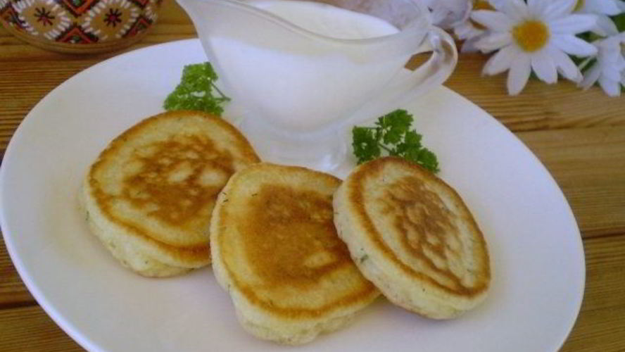 Рецепт оладушек без дрожжей