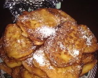 Оладушки с яблоками