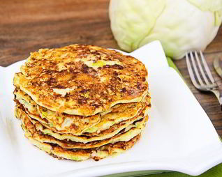 Оладьи из кабачков и капусты