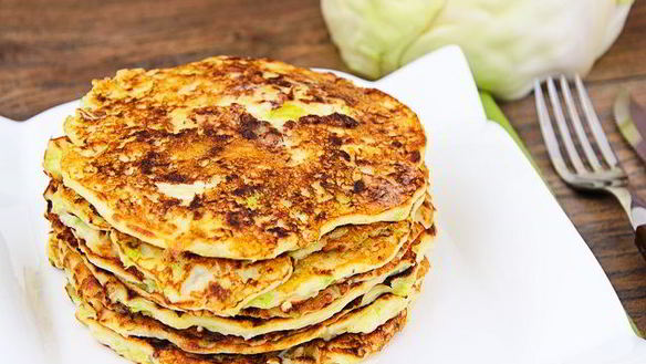 Рецепт Оладий из кабачков и капусты