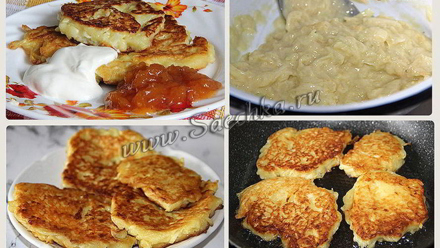 Рецепт оладий из кабачков и картофеля