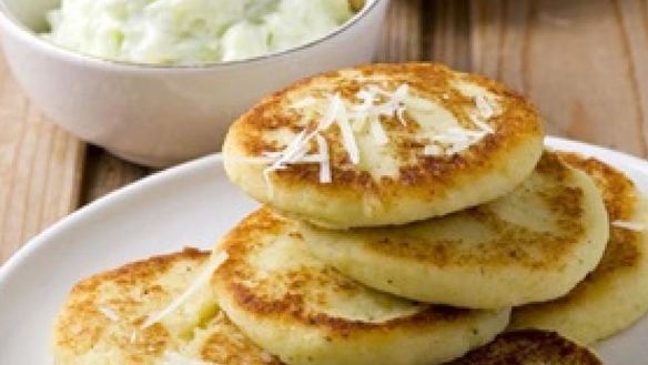 Рецепт Оладий из кабачков с картофелем