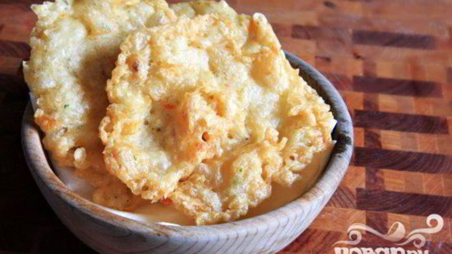 Рецепт оладий из трески