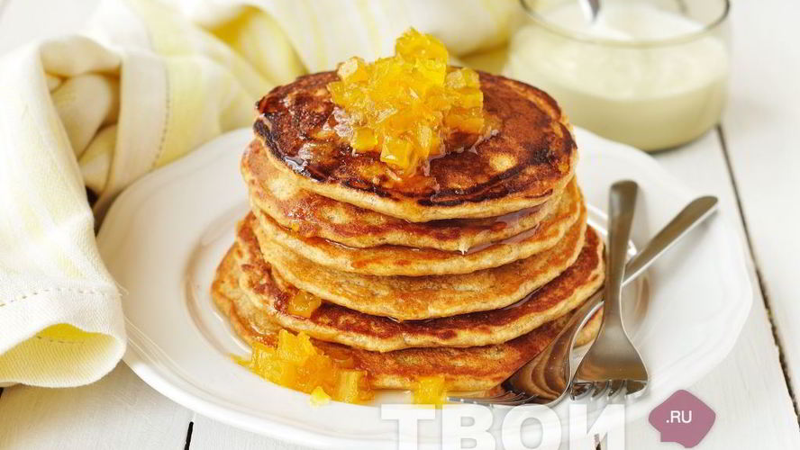 Рецепт оладий из тыквы
