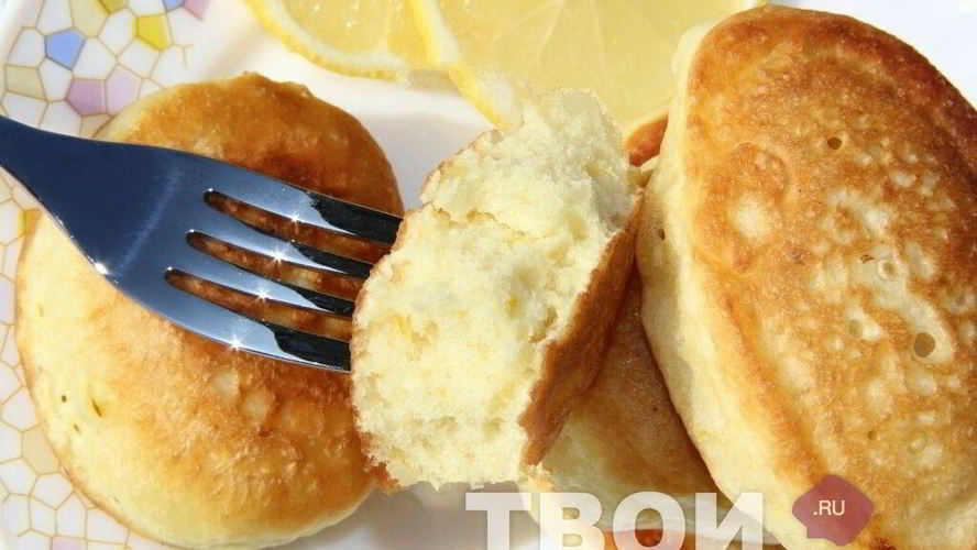 Рецепт оладий на кефире