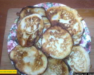 Оладьи с сыром на кислом молоке