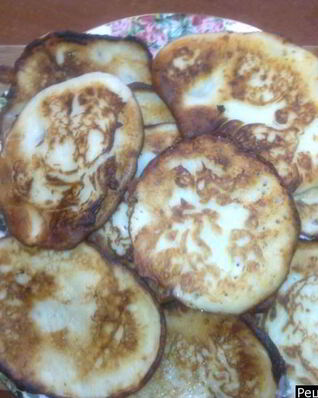 Оладьи с сыром на кислом молоке