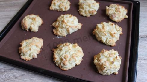 оладьи творожные с яблоками