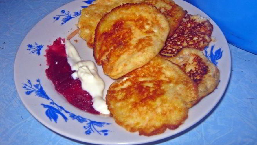 Рецепт оладий творожных