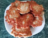Куриные оладьи