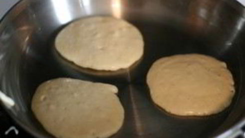 пышные оладушки на молоке