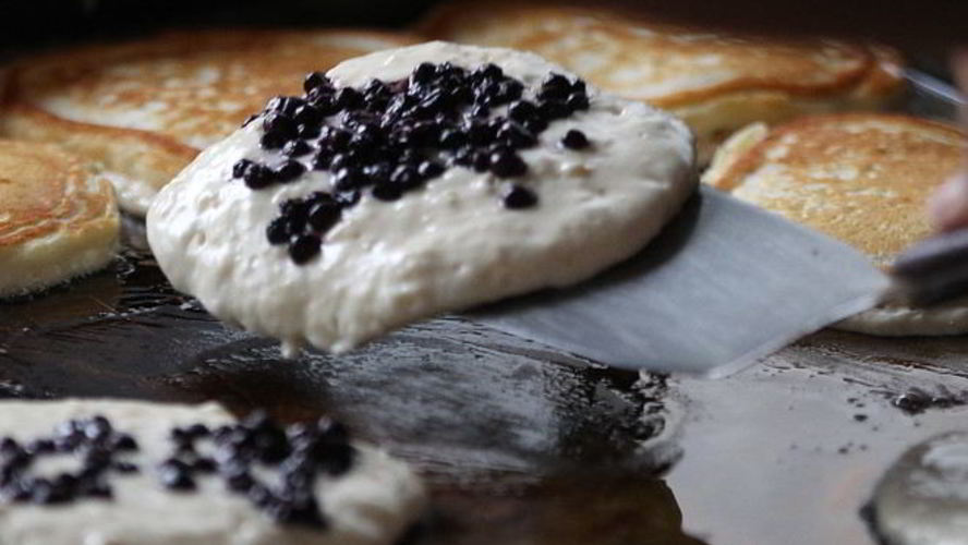 Рецепт творожных оладий