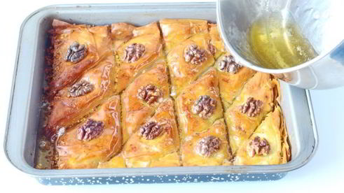 пахлава из теста фило