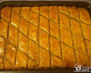 Пахлава постная