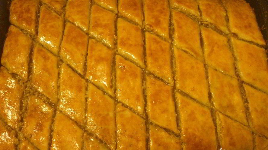 Рецепт пахлавы постной