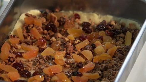 пахлава с курагой