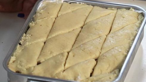 пахлава с курагой