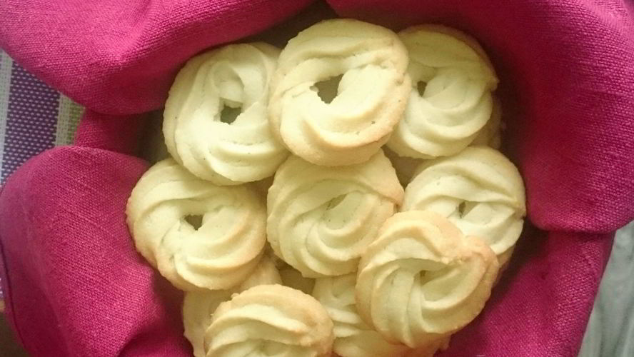 Рецепт датского печенья с ванилином