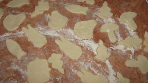 детское творожное печенье