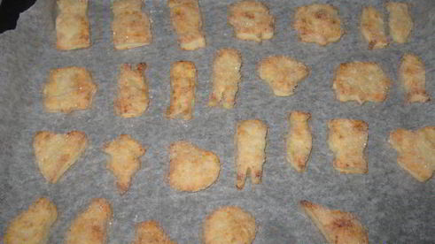 детское творожное печенье