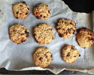 Диетическое печенье из овсяных хлопьев