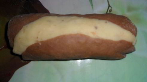 двухцветное печенье с фундуком