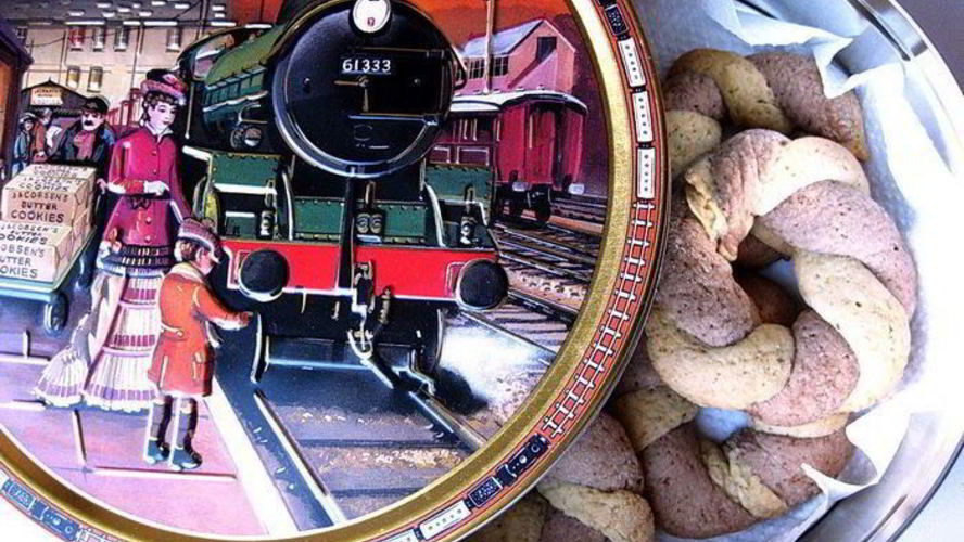 Рецепт двухцветного печенья