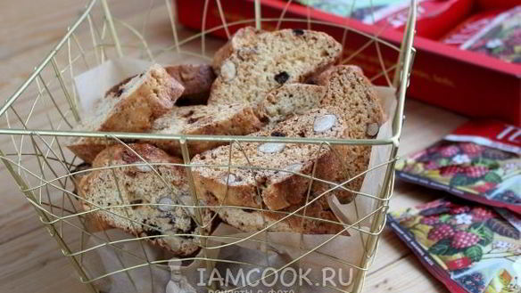 Рецепт Итальянского печенья Бискотти