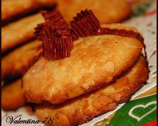 Хрустящее печенье к кофе