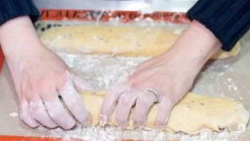 медовые бискотти с лавандой