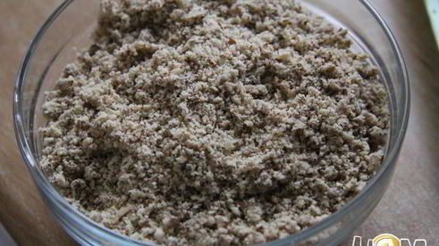 миндальное печенье с дольками лимона