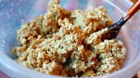 орехово-овсяное печенье