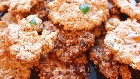 орехово-овсяное печенье