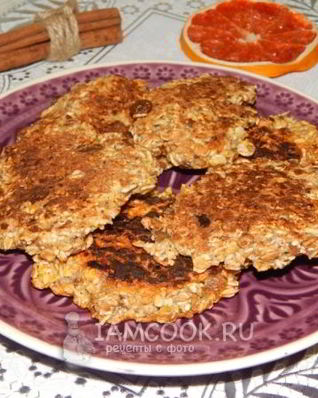 Овсяное печенье на сковороде