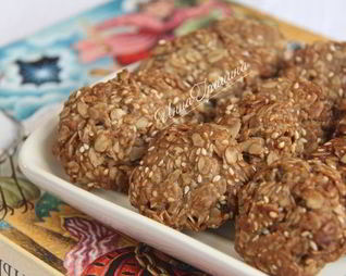 Овсяное печенье с корицей