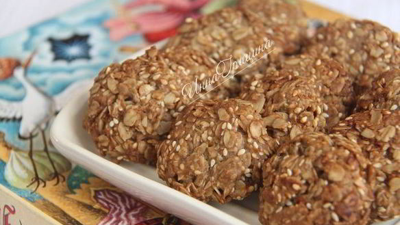 Рецепт Овсяного печенья с корицей