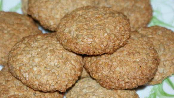 Рецепт Овсяного печенья с семечками