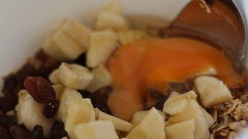 овсяное печенье за 2 минуты