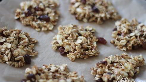 овсяное печенье за 2 минуты