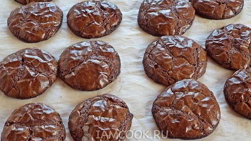 печенье брауни с начинкой