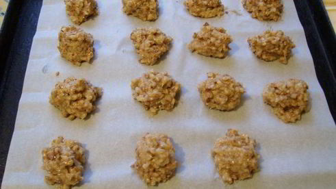 печенье гречневые шарики