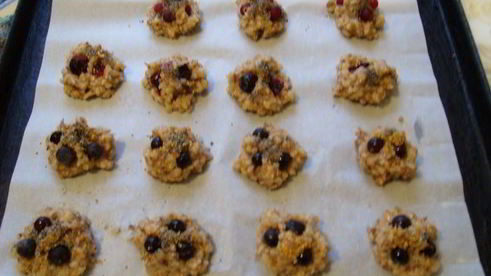 печенье гречневые шарики