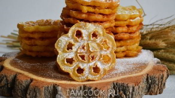 Рецепт Печенья из жидкого теста