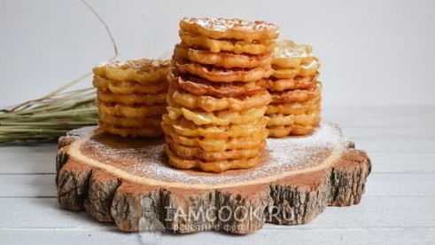 печенье из жидкого теста