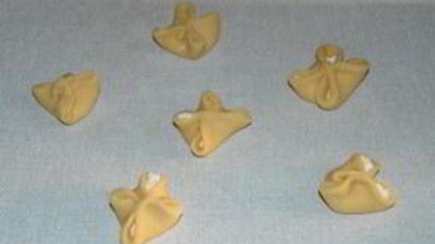 печенье конвертики с творогом