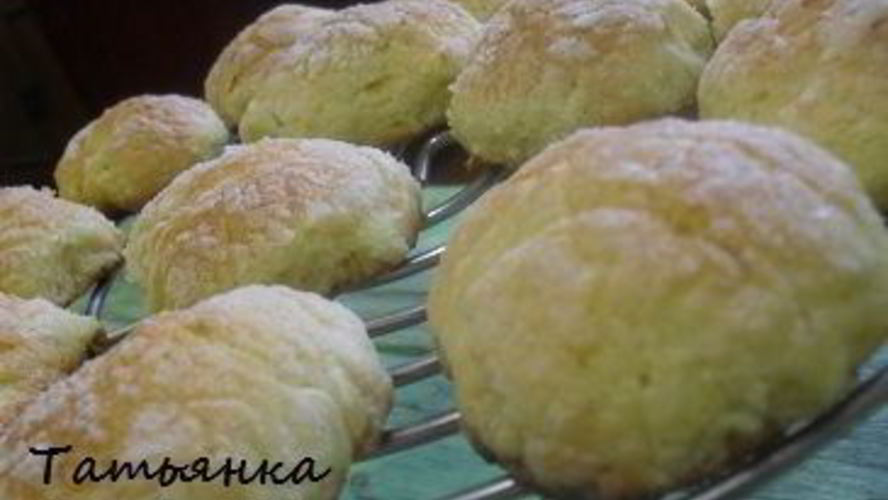 Рецепт печенья лимонные трещинки