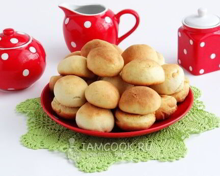 Печенье на сметане без масла и маргарина